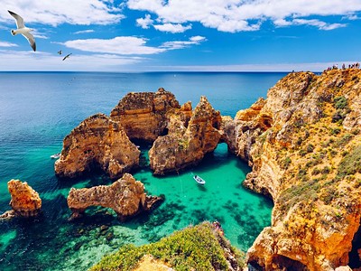 To nejlepší z Algarve + Nejkrásnější Portugalské Pláže + Faro (letecky z Prahy)